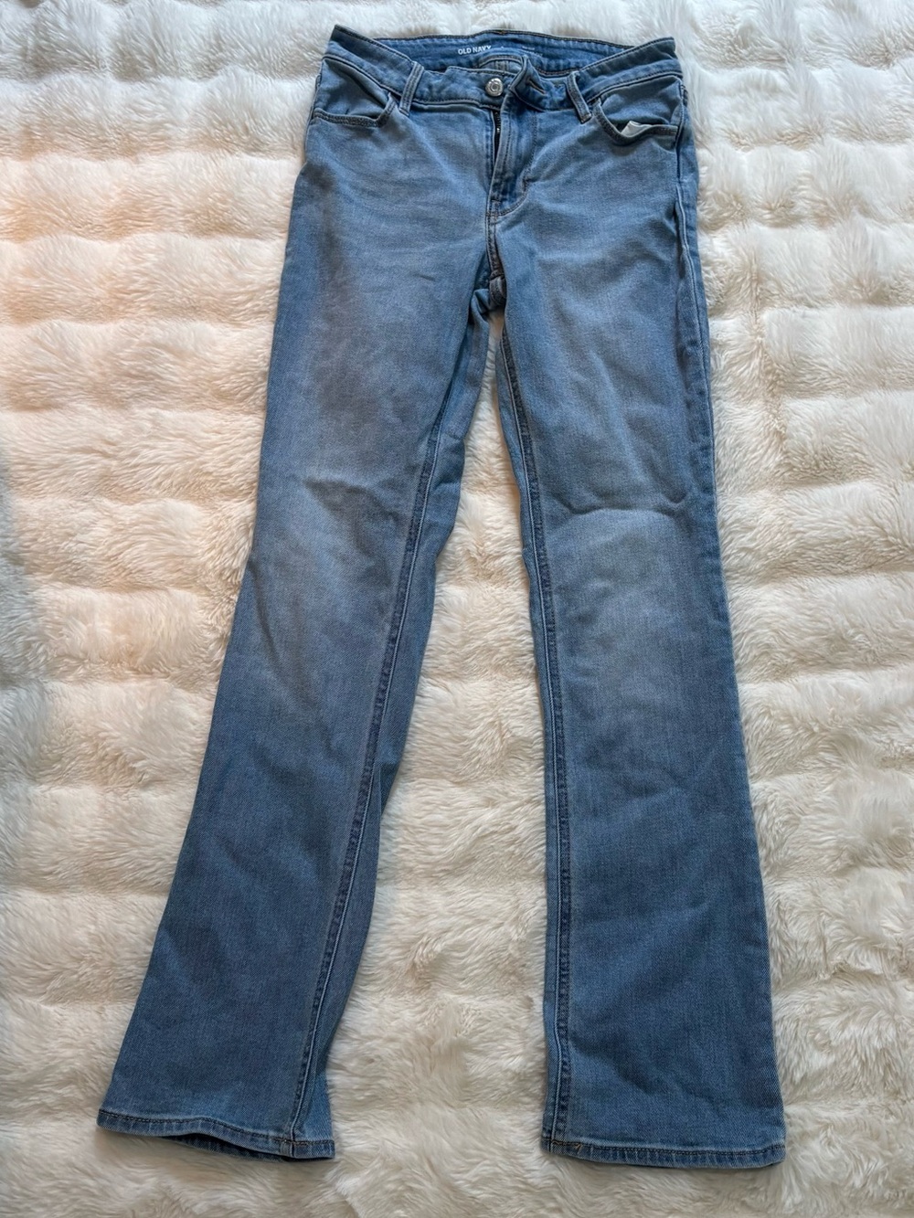 Old Navy Light Blue Flared Jeans